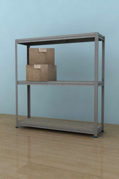 Regał 900x1200x600/2, ocynk, 250 kg/p.
