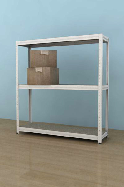 Regał 900x900x450/3, biały, 250 kg/p.