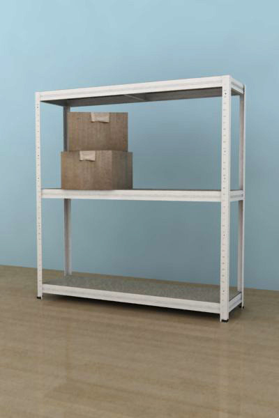 Regał 900x900x450/3, biały, 350 kg/p.
