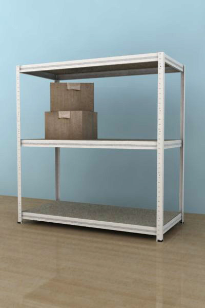 Regał 900x900x600/3, biały, 250 kg/p.